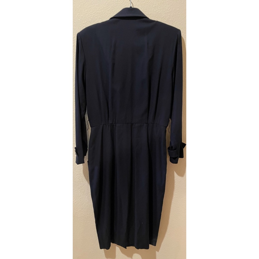 Donna Ricco vintage NY black dress - Picture 10 of 11